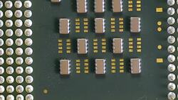 close-up rotation: Computer Processors Stock Footage