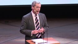 Farage addresses News Xchange conference News Clip
