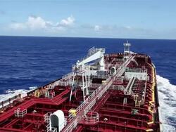 Tanker sailing Stock Footage