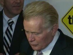 Martin Sheen at 'The Way' premiere in New York on 10/5/2011  (Footage by WireImage Video/Getty Images Entertainment Video) Stock Footage