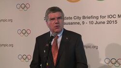 IOC President says both 2022 bids embrace Olympic reforms News Clip