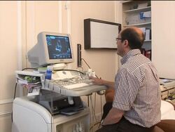 WRAP President Sarkozy leaving hospital after health scare; doctor News Clip