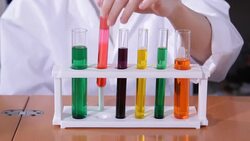 Female Researcher Laboratory Stock Footage