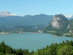 Stawamus Chief Provincial Park Squamish Stock Footage