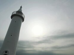 Under the eaves in the Sinto shrine / Enoshima, Kanagawa, Japan Stock Footage