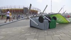 High winds disrupt events at Rio Olympic Park Instructional Video