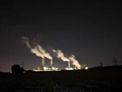 Dolly : Power Station Stock Footage