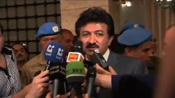 UN observers arrive back from Hama, comment on visit Instructional Video