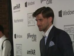 Johannes Huebl  at amfAR generationCURE Solstice Stock Footage