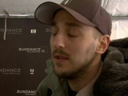2006 Sundance Film Festival 'The Hawk Is Dying' Premiere Stock Footage