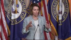 Nancy Pelosi on funding surface transportation, use of SPR Stock Footage