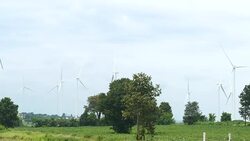 Wind Turbines Stock Footage