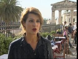 Nia Vardalos films at the Acropolis for new movie News Clip