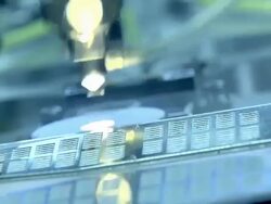 High-Tech production Line Stock Footage