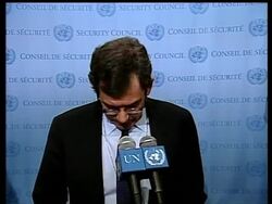 WRAP UN meeting on Gaza, Rice, Saudi FM,Egyptian, French, US ambs News Clip