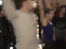 ATMOSPHERE - ballet dancers at Van Cleef & Arpels Hosts Cocktail Party To Unveil The Redesigned New York 5th Avenue Flagship Maison at Van Cleef & Arpels Stock Footage