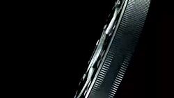 Generic Silver CryptoCurrency Coin Build with Alpha Channel Stock Footage