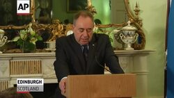 Scotland's pro-independence leader Alex Salmond announced Friday that he will resign as first minister and leader of his political party, hours after Scots voted to remain in the United Kingdom. (Sept. 19) News Clip