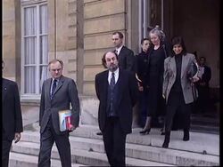 FRANCE: AUTHOR SALMAN RUSHDIE MEETS PRIME MINISTER BALLADUR News Clip