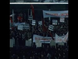 SYND 14-4-74 ANTI GREECE DOMNSTRATION HELD IN ISTANBUL News Clip