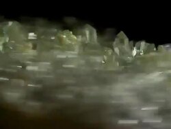 Spinning crystals Stock Footage