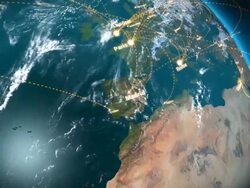 Information Highway Stock Footage