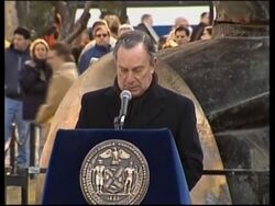 Memorial service at Battery Park for Sept 11 attacks News Clip
