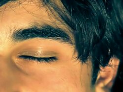 HD Slow motion Eye Stock Footage