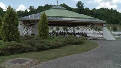 CLEAN : Srebrenica a church close to genocide mem News Clip