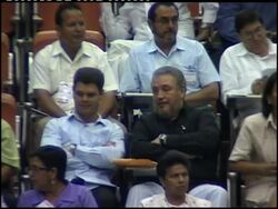 WRAP Fidel Castro attends parliament for first time in four years News Clip