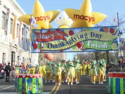 Macy's Thanksgiving Day Parade Stock Footage