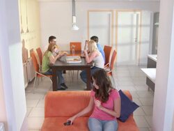 HD: Teenagers Cheering A Good News Stock Footage