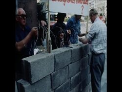 SYND 14 8 76 RIGHT WING PARTY NPD HOLD RALLY IN FRANKFURT Instructional Video