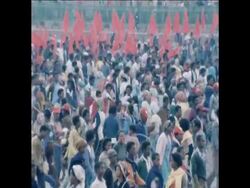 SYND 13 9 78 REHEARSALS FOR THE 4TH ANNIVERSARY News Clip