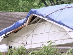 Tornado Damage Stock Footage