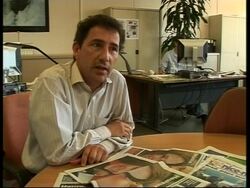 Interview with editor of newspaper which broke news of birth News Clip