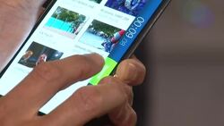 Samsung's new smartphones aren't getting bigger, but one will have a side display for quick access to frequently used apps. The company also unveiled a VR headset that will serve as an accessory to the Galaxy Note 4. (Sept. 3) News Clip