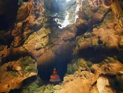Khao Luang Cave Phetchaburi, Thailand Stock Footage