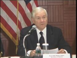 Gates and SKorea, Japan counterparts meet, comment News Clip