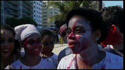 Day of the Dead celebrated across Mexico; and for frist time in Brazil News Clip