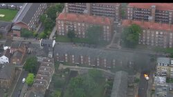 London Riots - Hackney Fires News Clip