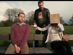 EVENT CAPSULE REPORTER/CHYRON: The Wedding Video Interview, 08/09/2012, London, England (Footage by WireImage Video/Getty Images) Stock Footage