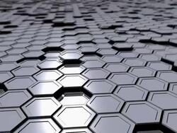 Hexagons (loopable) Stock Footage