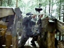 Paintball Shooting Stock Footage