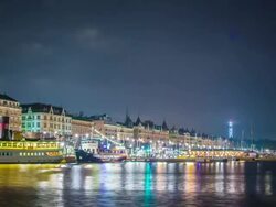 City Harbor Stock Footage