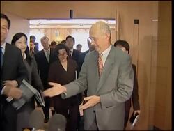 EU trade commissioner meets Chinese minister News Clip