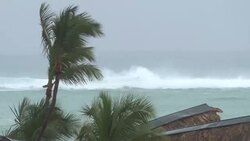 CLEAN : Hurricane Maria hits Dominican Republic News Clip