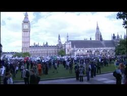 Anti-Bush protests News Clip