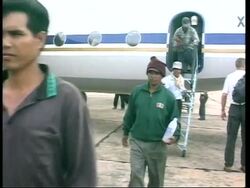 Vietnamese refugees in Cambodia en route to US News Clip