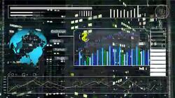 Office district Stock Footage